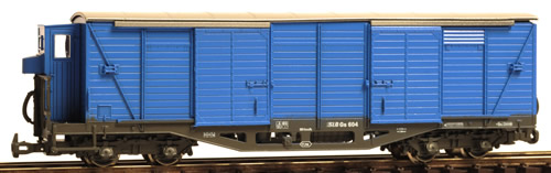 Ferro Train 821-604 - Austrian SLB  G/s 604 4-ax goods waggon,blue/grey